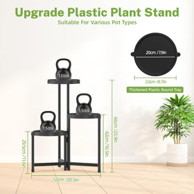 iDavosic.ly waterproof trays prevent spills and protect floors