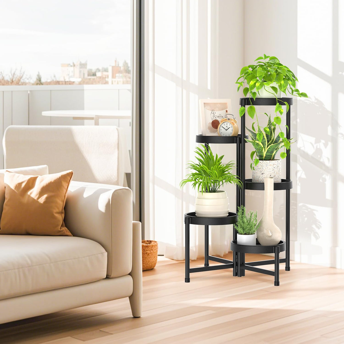 iDavosic.ly black modern aesthetic stand complements home decor