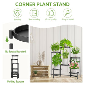 iDavosic.ly outer tiers tilt-adjust allow corner placement with balanced angles