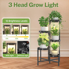 iDavosic.ly plant stand coating resists water and rust for indoor or outdoor use