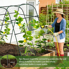 Plug-in design enables quick, tool-free assembly for IDEA FAMILY trellis