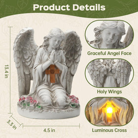 IDEA SHOW Exquisite Resin Angel showcases delicate details and weather-ready durability
