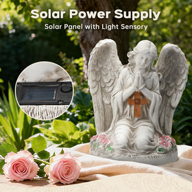 IDEA SHOW Versatile Decor and Gift Angel for gardens, patios, or living spaces
