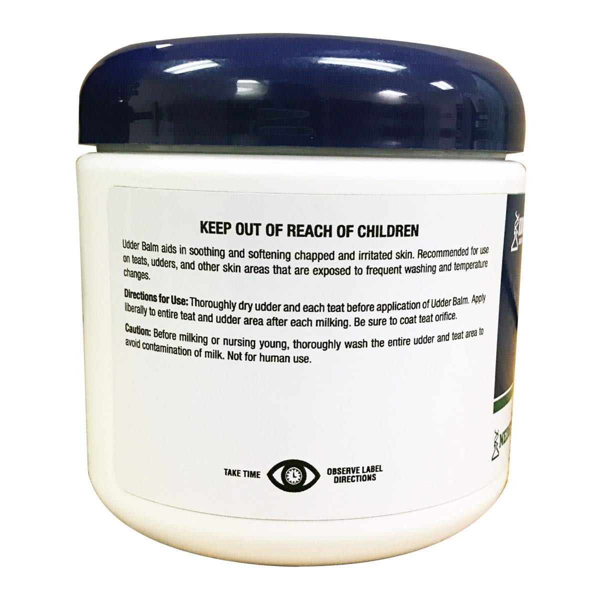 IDEAL Udder Balm being applied to teats to ease soreness and dryness