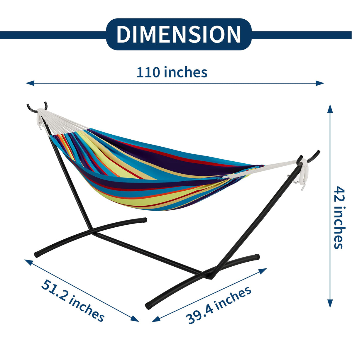 IDEALHOUSE all-weather cotton blend resists fading for year-round use