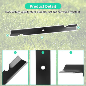 IDEASURE 038-6050-00 high-lift notch blade close-up shows solid steel build.