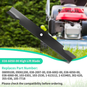 IDEASURE blade installed on a 60-inch deck indicates compatibility.