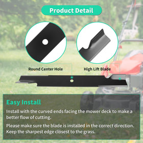 IDEASURE package of 3 blades demonstrates value for replacements.