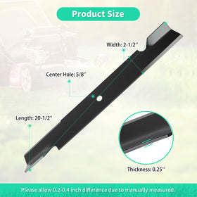 IDEASURE 038-6050-00 high-lift notch blade side view emphasizes durability.