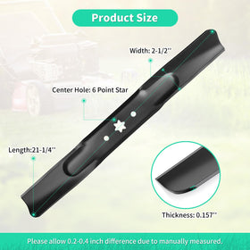 IDEASURE 942-04308 blade side view showing durable steel construction.
