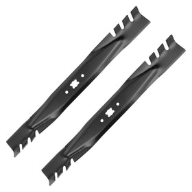 IDEASURE 942-0741A gator mulching blade on a 21-inch deck delivering clean mulch