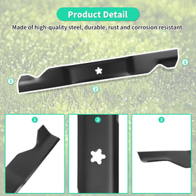 IDEASURE blade edge close-up reveals 0.157-inch thickness for durability.