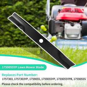IDEASURE blade on mower in action delivering precise cuts across uneven terrain.