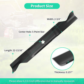 IDEASURE blade packaging highlights the 2-pack for quick replacement and convenience.