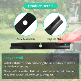 IDEASURE center hole 13/16 inch design ensures secure mounting.