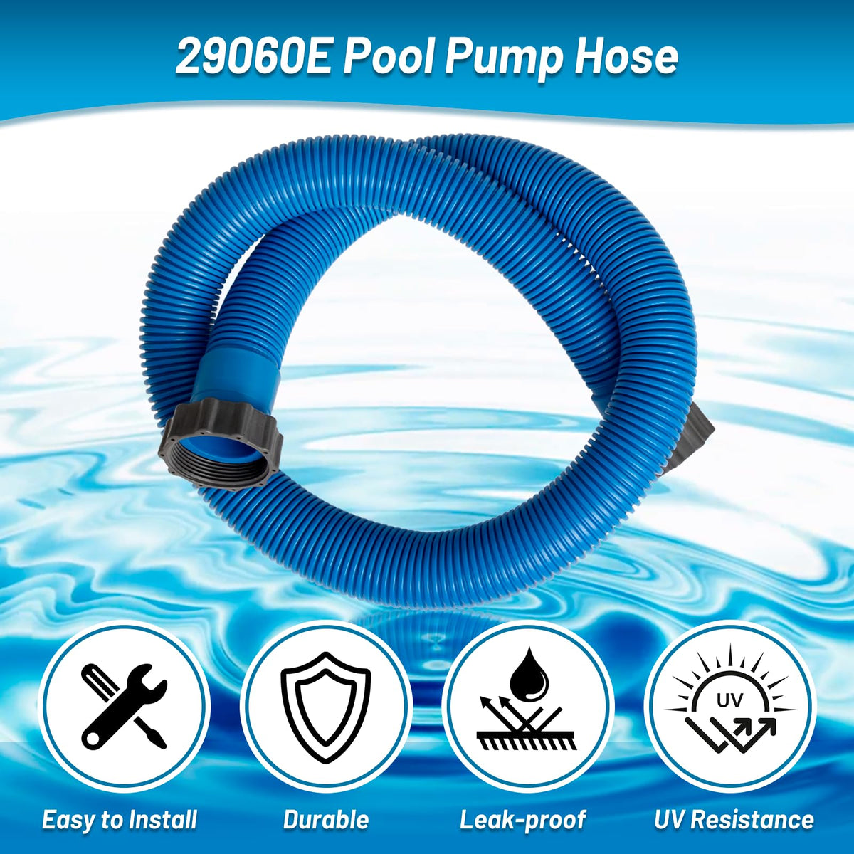IDEASURE compatibility with Intex and Coleman systems for 1,500–2,500 GPH.