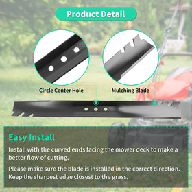IDEASURE even cutting performance across varied grasses and terrains.