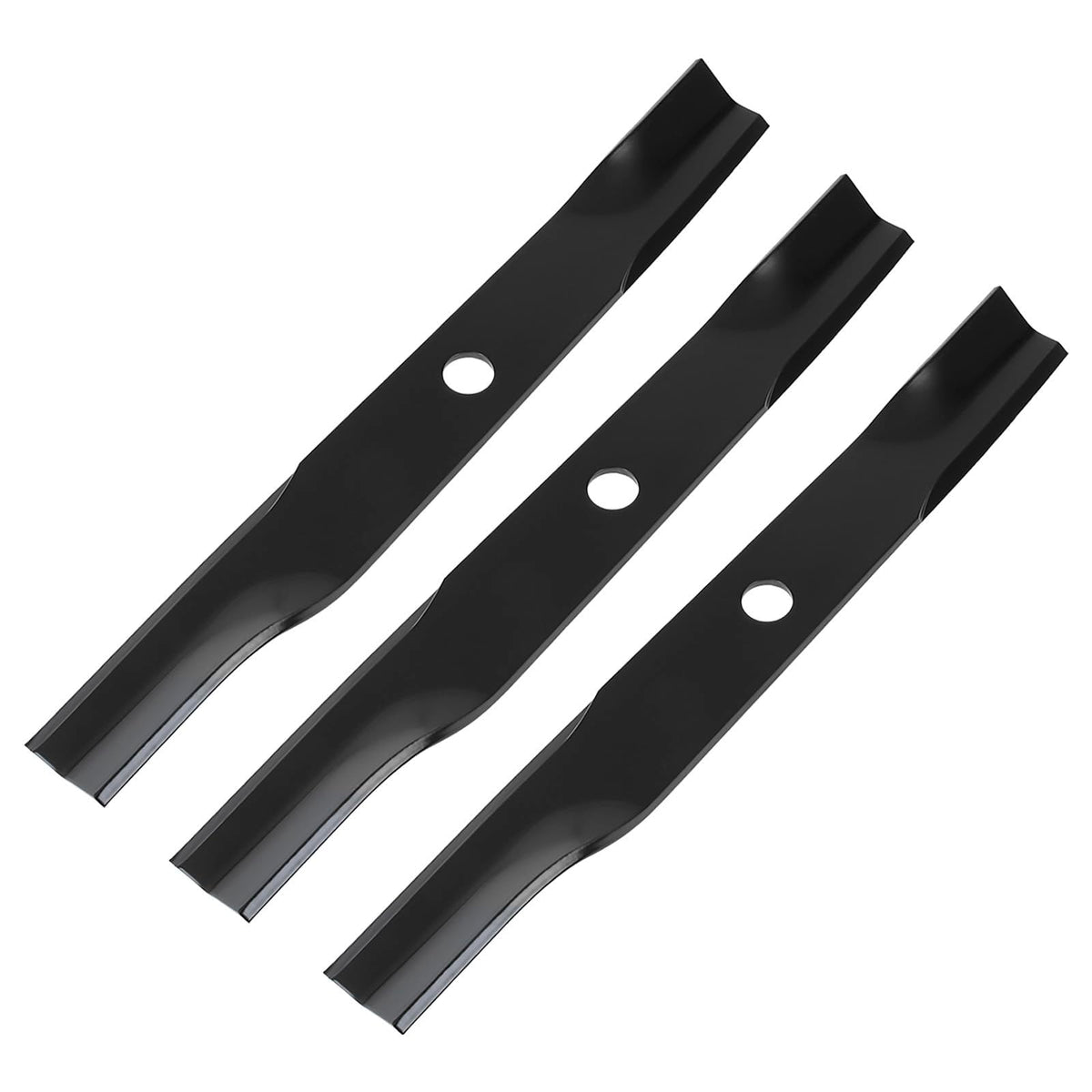 IDEASURE high-lift blades on a 48-inch deck deliver a clean, consistent cut.