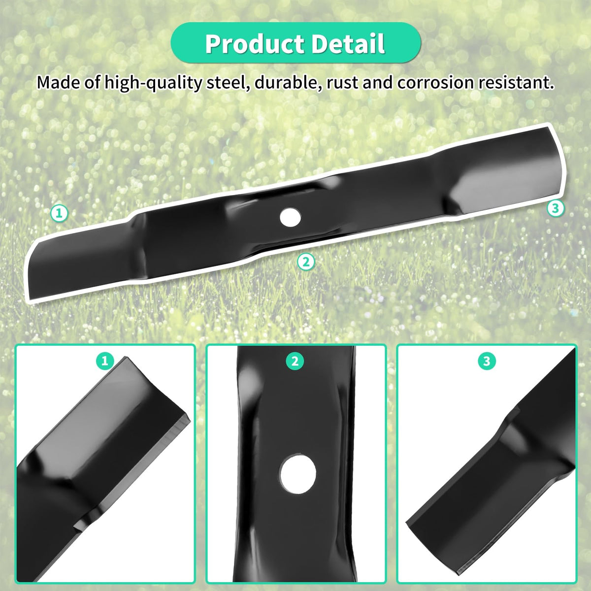 Two-pack IDEASURE M170642 blades for easy replacement