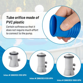 IDEASURE compatible with Intex 603 and 637 pumps for hassle-free setup.