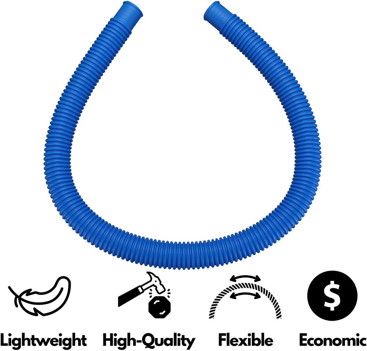 IDEASURE pool hose flexibility supports various pool layouts and cleaning tools.