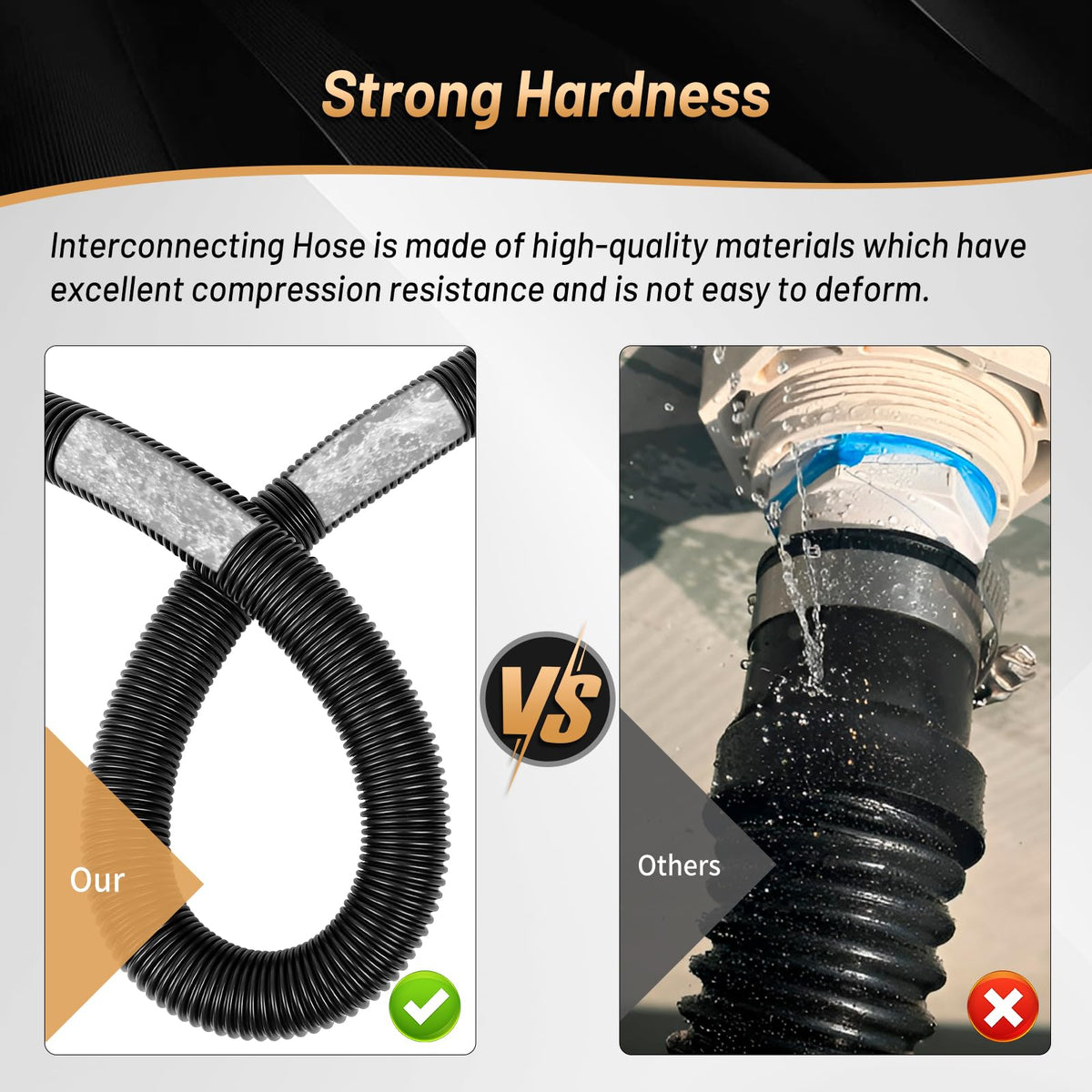 IDEASURE vacuum connection demonstrates easy attachment for debris removal