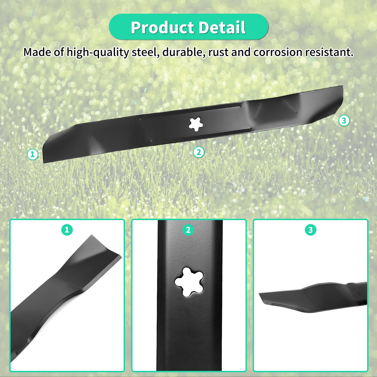 IDEASURE premium steel construction close-up highlighting durability