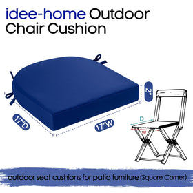 idee-home set of 2 cushions ready for patio furniture