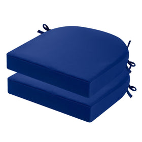 idee-home outdoor chair cushions with removable cover and zipper for easy cleaning