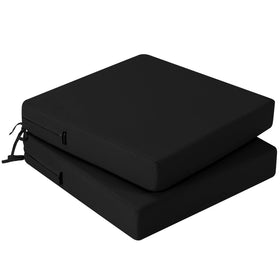 Idee-Home outdoor chair cushions with waterproof cover protect patio furniture from splashes.