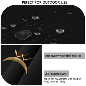 Idee-Home durable foam cushions withstand daily outdoor use.