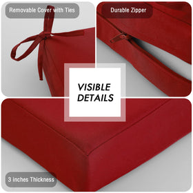 idee-home waterproof cover made of polyester protects the cushion