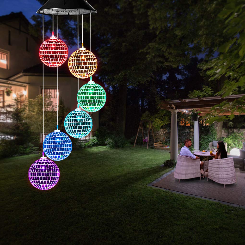 Idefair Solar Wind Chimes gift perfect for mom and garden lovers.