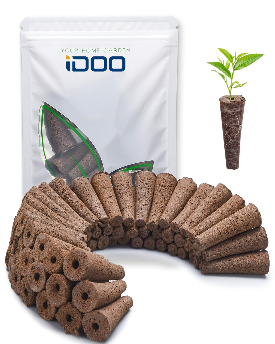iDOO Growth Sponges 60-pcs pack ready for germination in hydroponics