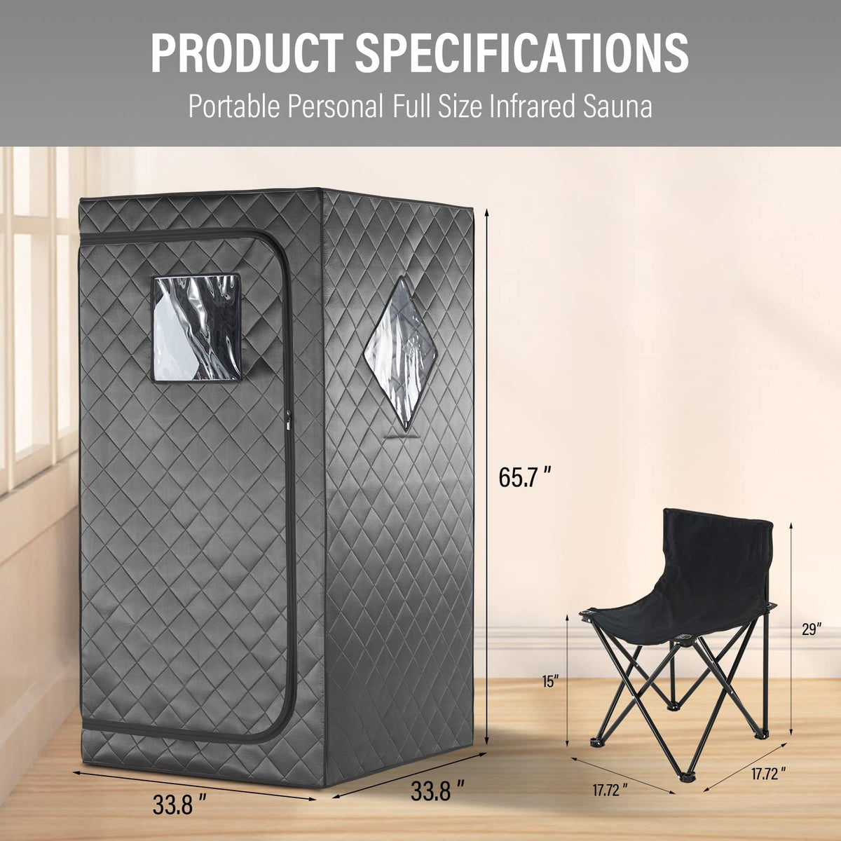 Idotodo detachable-frame design folds compactly for travel and storage