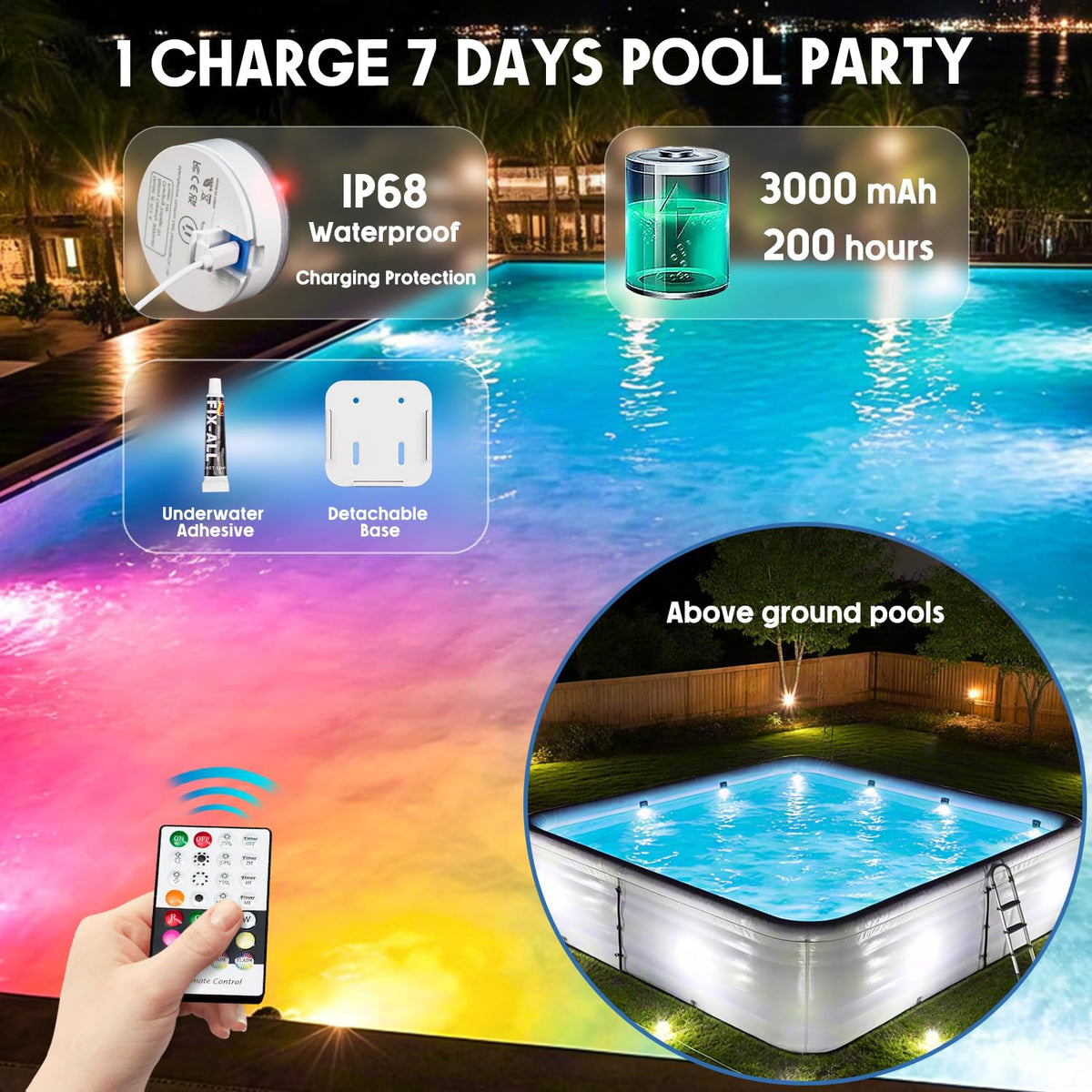 idyl light magnetic mount enables easy placement on metal surfaces.
