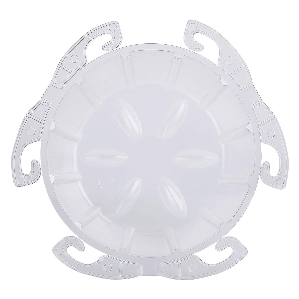 Idyllize clear drip pan for indoor and outdoor use protects floors