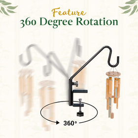IDZO 360-degree rotation deck hanger for versatile placement