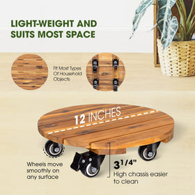 Idzo two-pack caddies offer versatile arrangement for indoor and outdoor spaces.