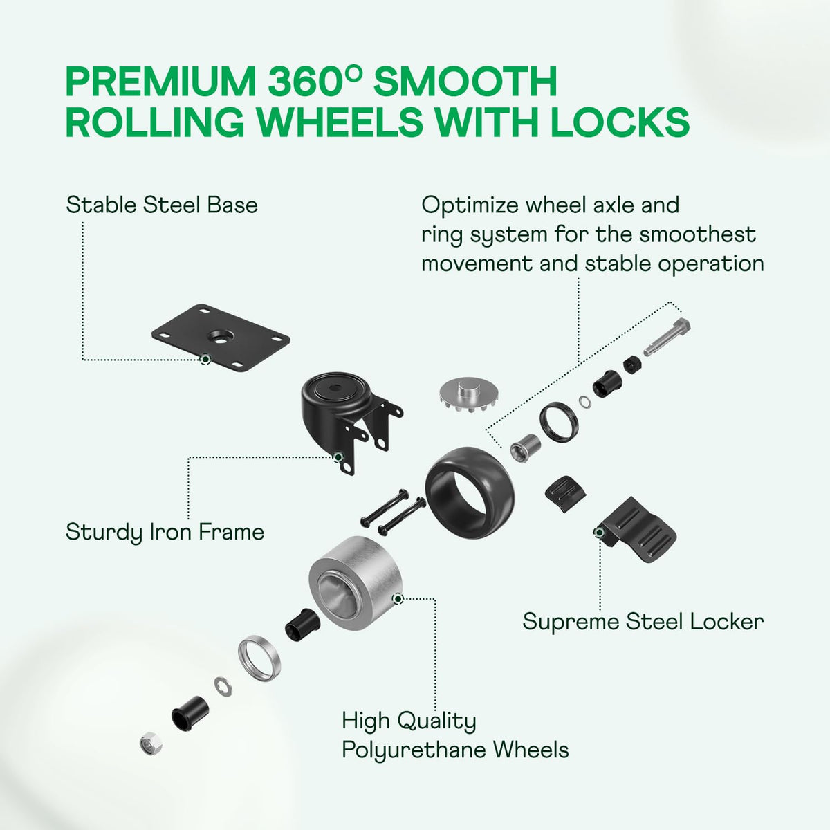 IDZO ready-to-use plant caddy arrives without assembly required