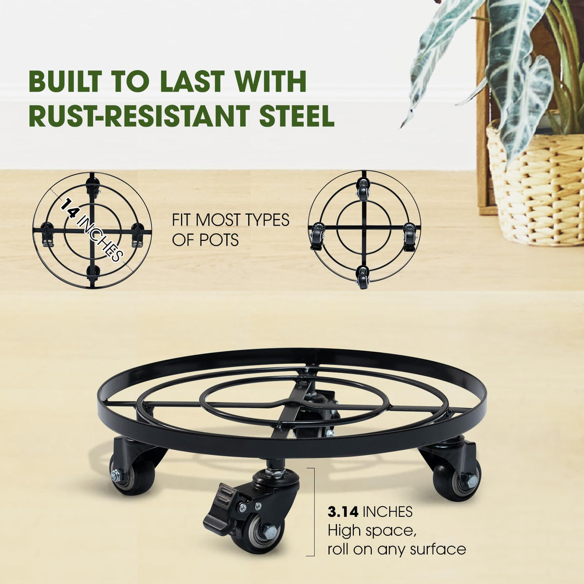IDZO pre assembled trolley ready to use out of the box for easy setup