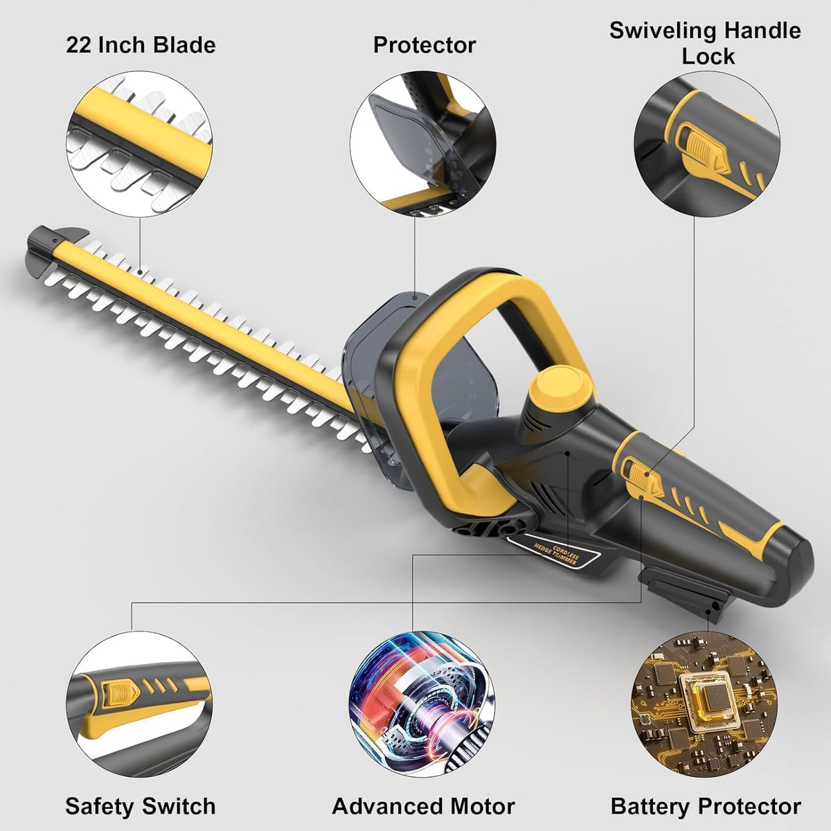 IEBUDA blade cover included protects the blade when stored.