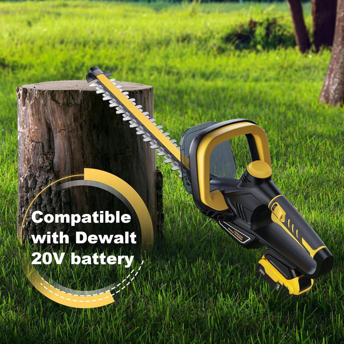 IEBUDA lightweight hedge trimmer reduces arm fatigue during long sessions.