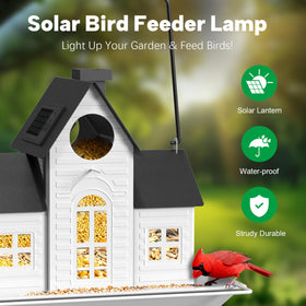 iemahor windproof-hook keeps the feeder balanced.