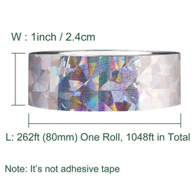 ifealclear four-pack deterrent tape rolls provide long-lasting outdoor coverage