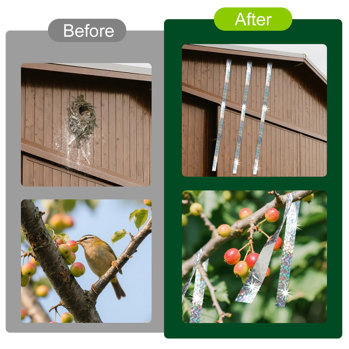 ifealclear weather-resistant outdoor tape withstands sun, rain, and wind for sustained use