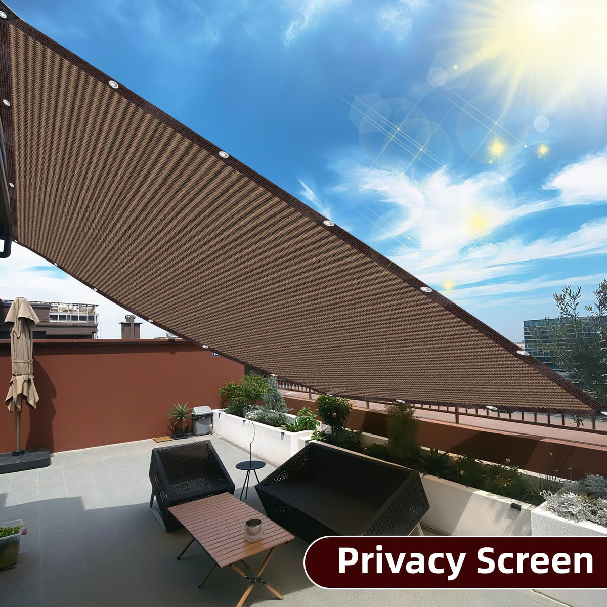 Ifory garden greenhouse shade mesh provides breathable protection for delicate plants.