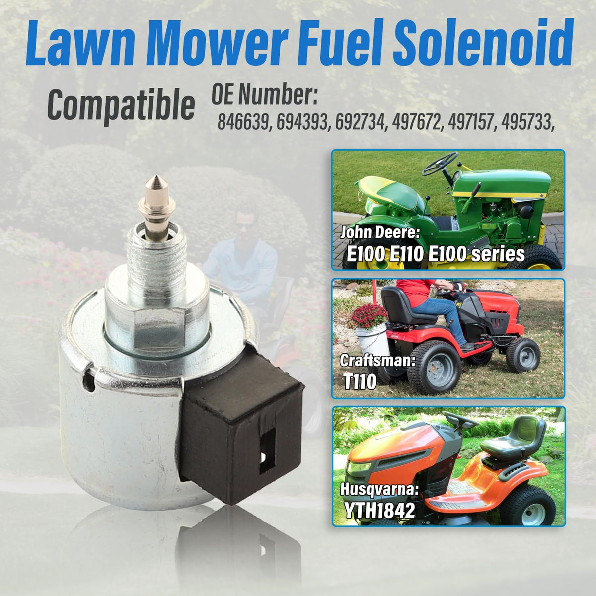 IFYKIM durable solenoid body built for outdoor use