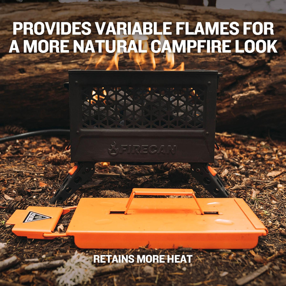 Ignik Moon Rocks retain heat to enhance warmth and glow