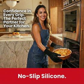 IGNISGUARD silicone gloves are easy to clean and store after use.